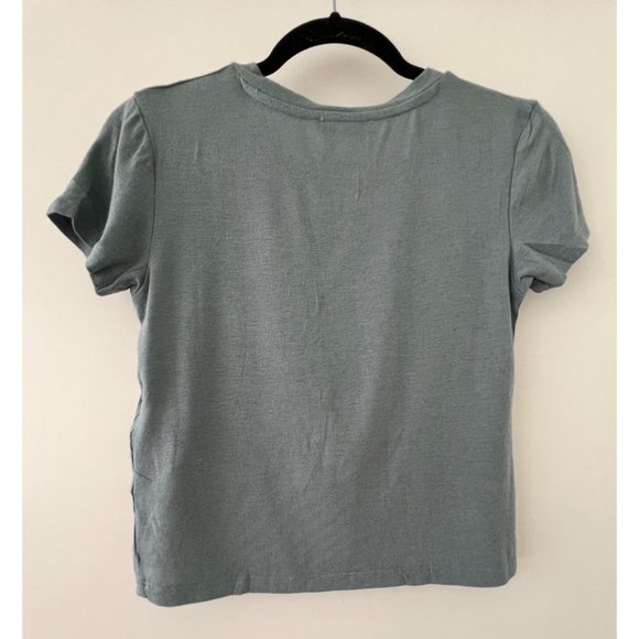 BNWOT: Zara Wool-blend Short Sleeve T-shirt - Picture 2 of 4